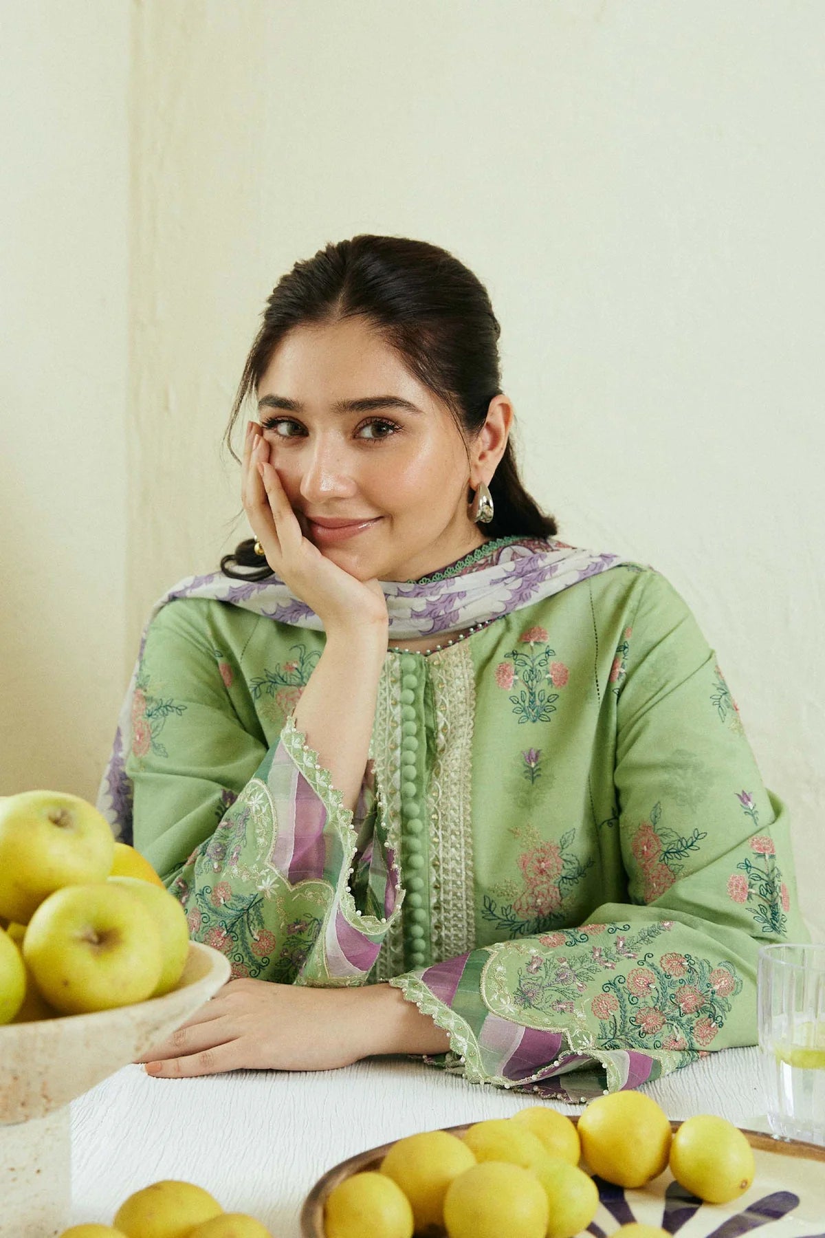 ZARA SHAH JAHAN GREEN