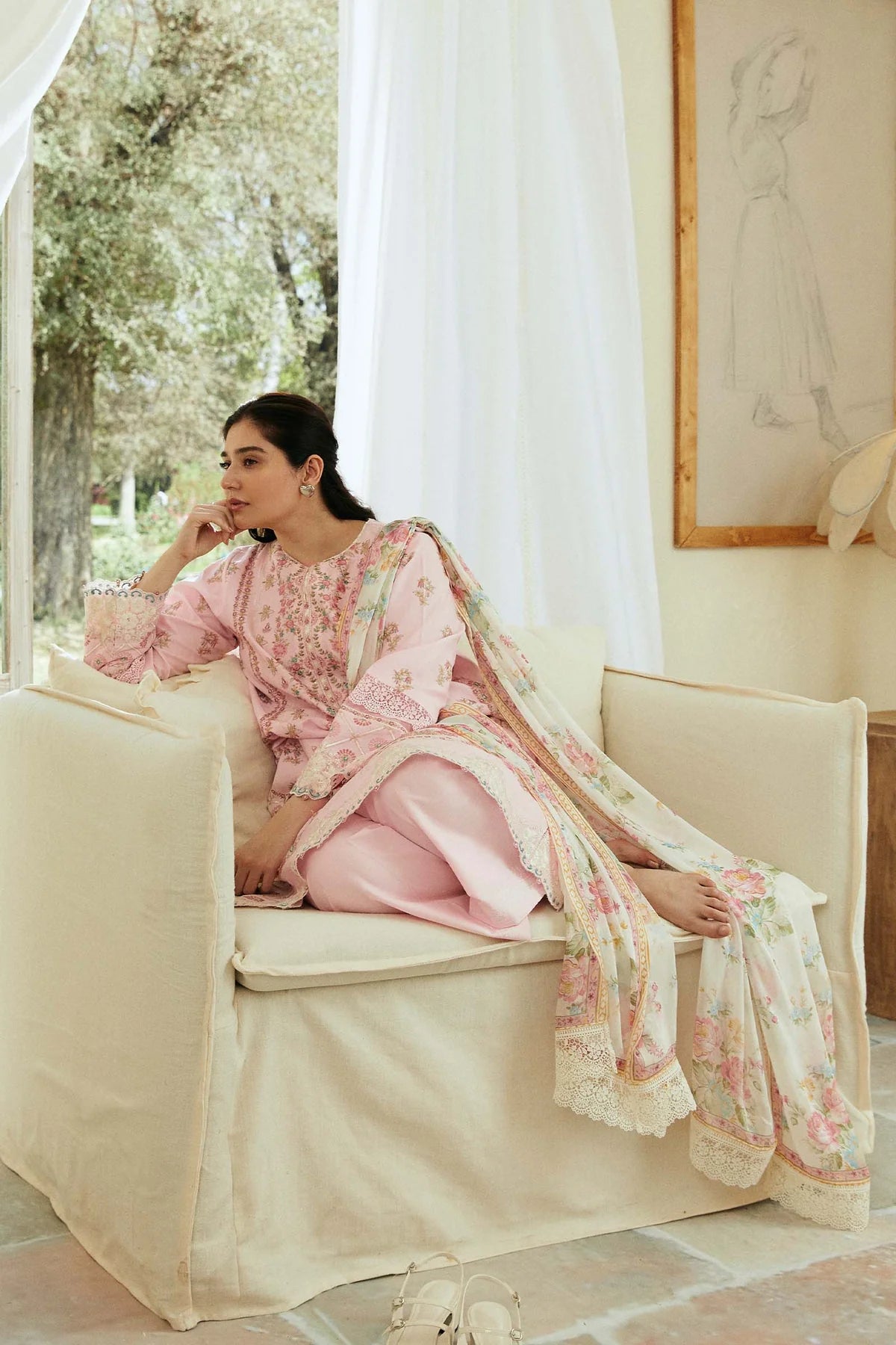 ZARA SHAH JAHAN LIGHT PINK