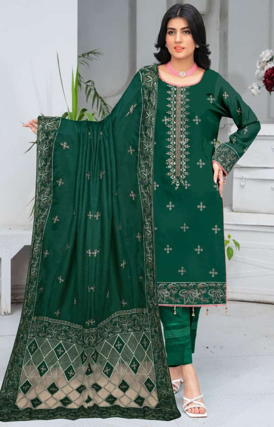 DHANAK Mushq Luxury Dress 3PC