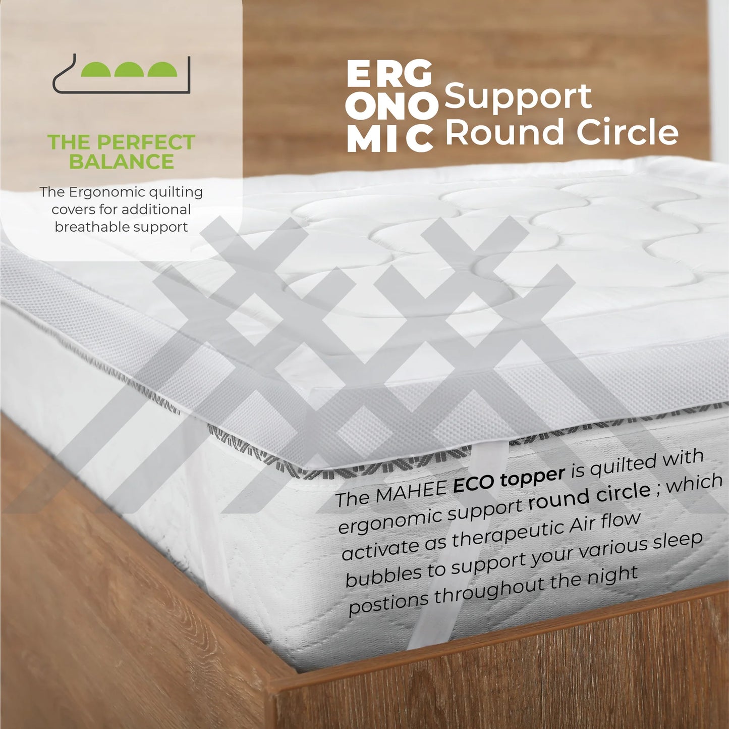 Extra Thick Mattress Topper with Air-Max Technology