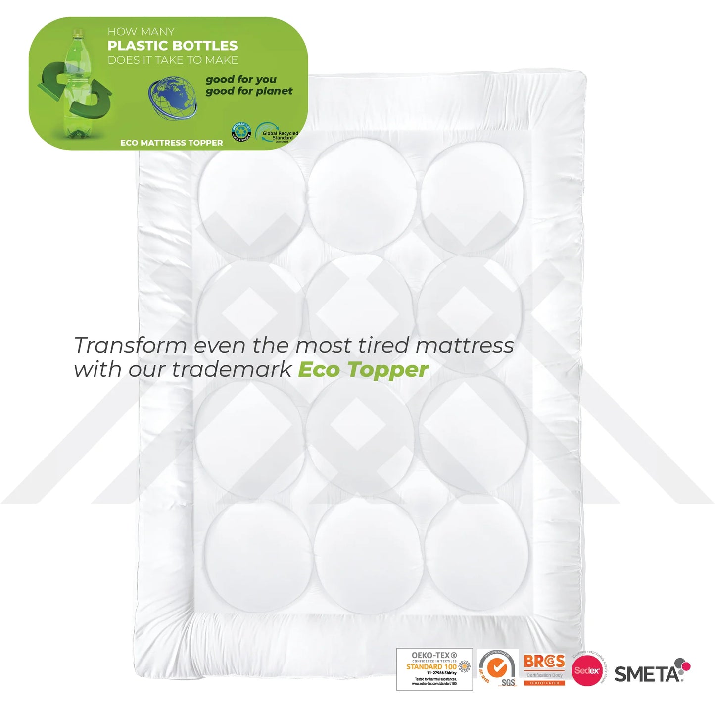 Extra Thick Mattress Topper with Air-Max Technology